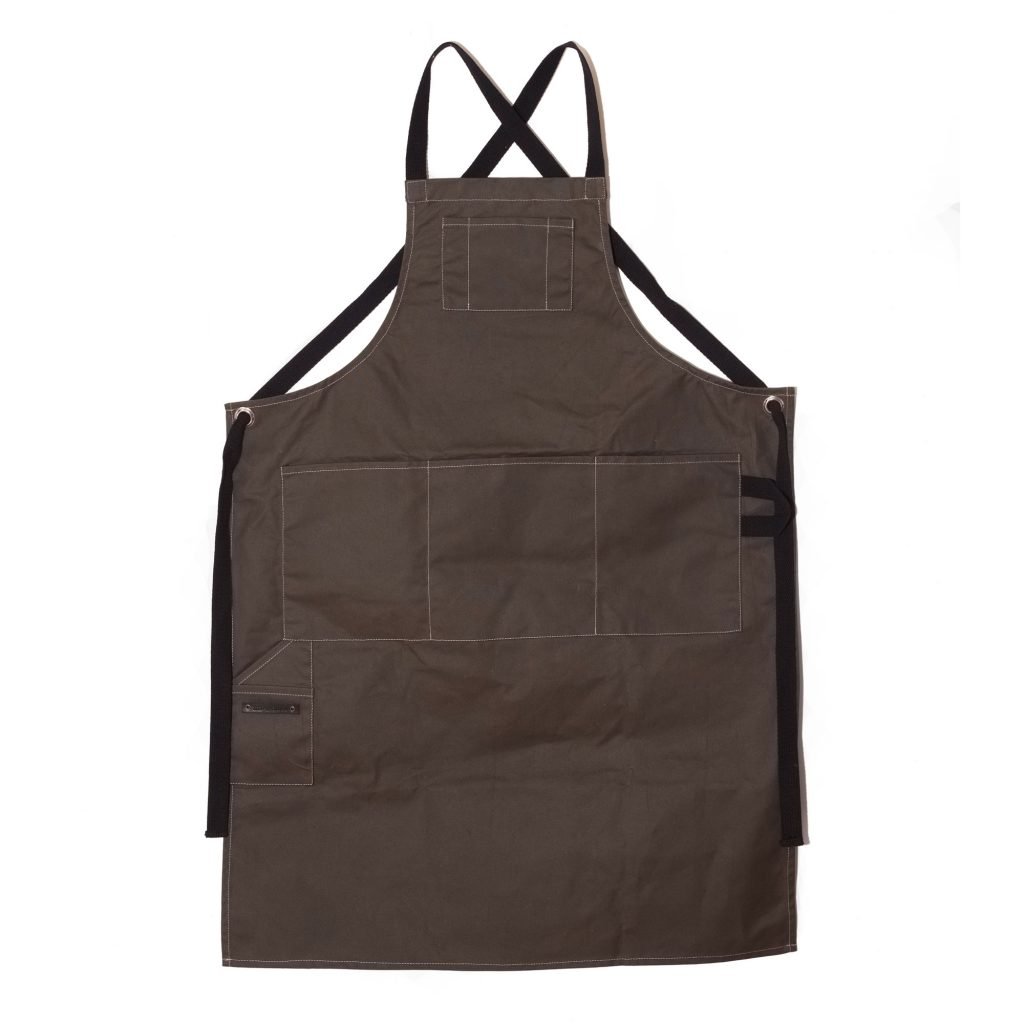 Eh Works - Duck Cloth Apron, Army | Gessato Design Store