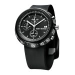 Issey Miyake Trapezoid Black Watch, Steel-30693