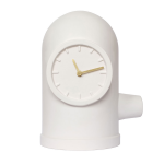 Leff Amsterdam Base Table Clock, White-0