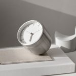 Tumbler Alarm Clock, Steel-30632