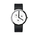 Issey Miyake Twelve 365 White Watch, Silver/Leather-30735