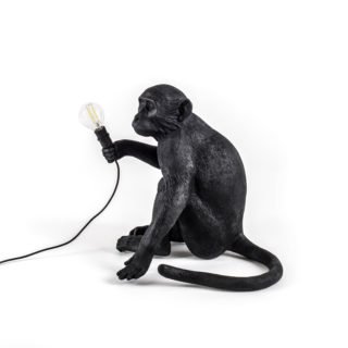 Seletti Outdoor Monkey Lamp, Sitting -31195