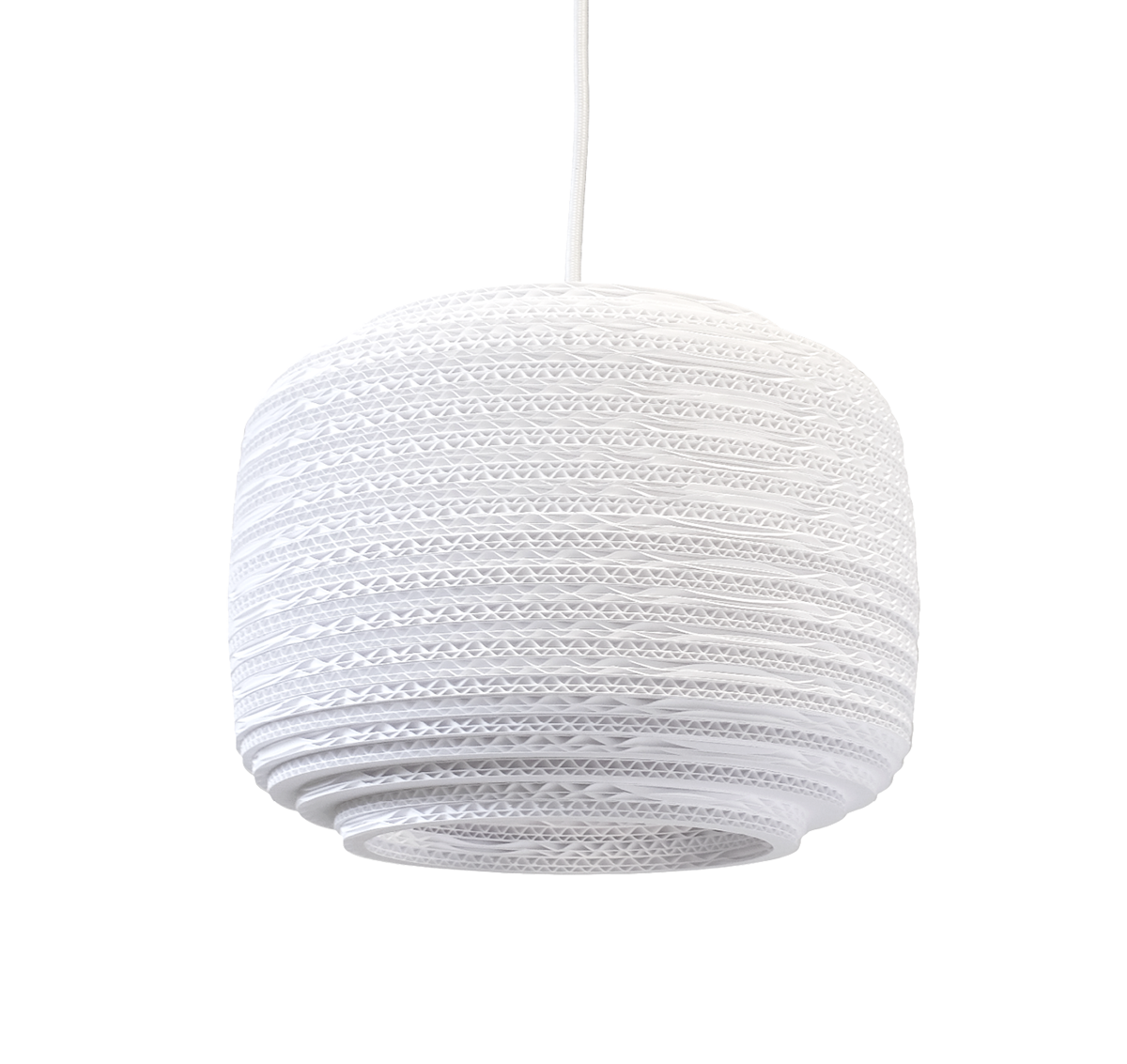 Ausi 12 Scraplight White Pendant Light-0