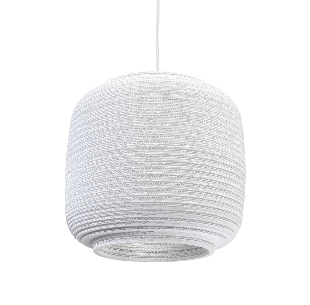 Ausi 14 Scraplight White Pendant Light-0