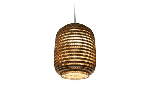 Ausi 8 Scraplight Natural Pendant Light-31288