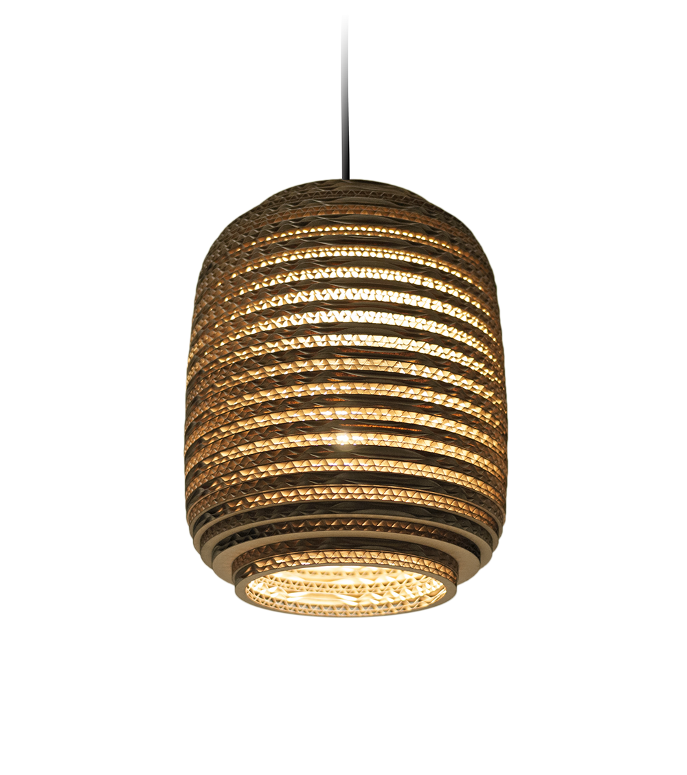 Ausi 8 Scraplight Natural Pendant Light-0