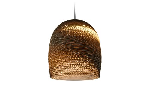 Bell 10 Scraplight Natural Pendant Light-31479