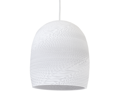 Bell 10 Scraplight White Pendant Light-0