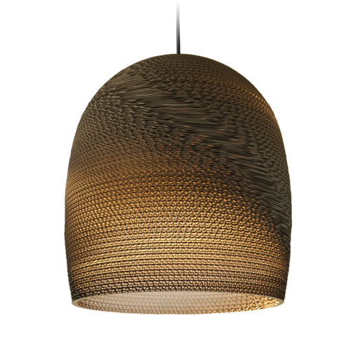 Bell 16 Scraplight Natural Pendant Light-0