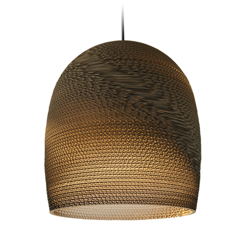 Bell 16 Scraplight Natural Pendant Light-0