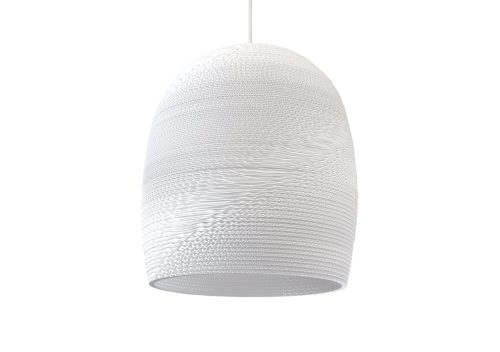 Bell 16 Scraplight White Pendant Light-31484