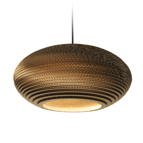 Disc 16 Scraplight Natural Pendant Light-0