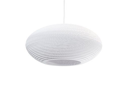 Disc 20 Scraplight White Pendant Light-31496