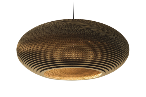 Disc 24 Scraplight Natural Pendant Light-0