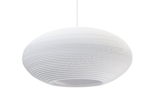 Disc 24 Scraplight White Pendant Light-31504