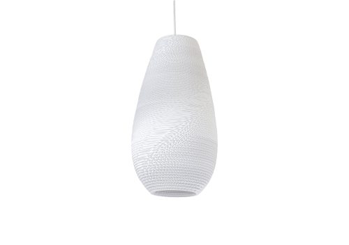 Drop 18 Scraplight White Pendant Light-31548