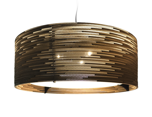 Drum 36 Scraplight Natural Pendant Light-0