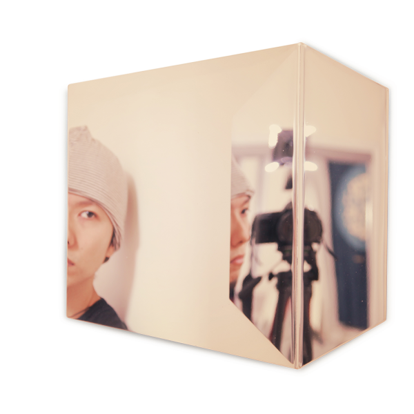 Hex Corner Mirror, Copper-0