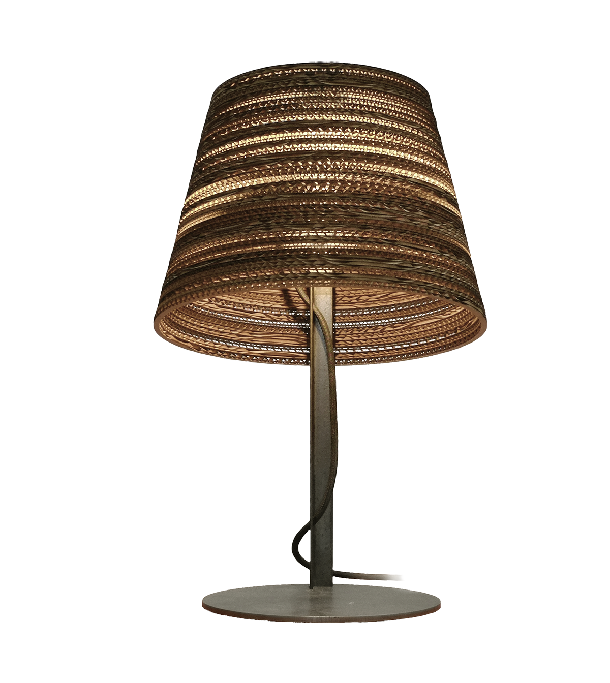 Tilt Scraplight Natural Table Lamp-0