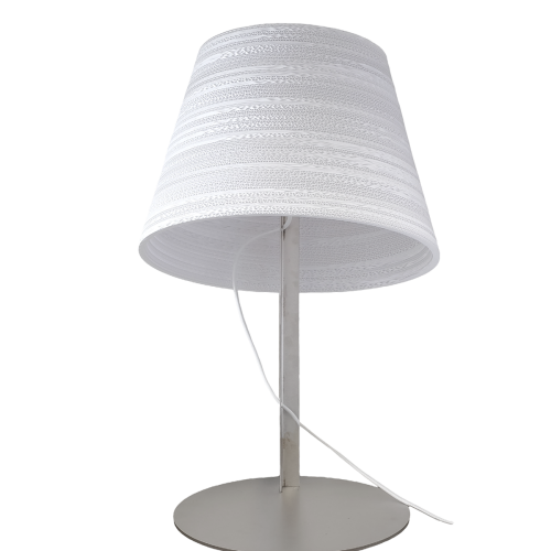 Tilt Scraplight White Table Lamp-0