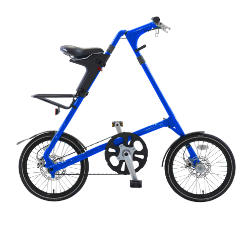 STRiDA EVO Folding Bicycle, Blue-0