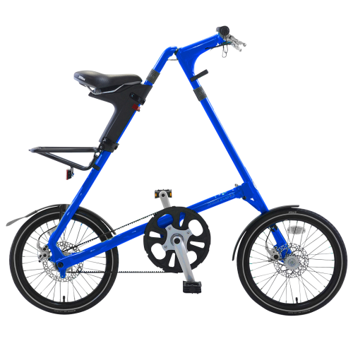 STRiDA EVO Folding Bicycle, Blue-0