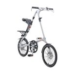 STRiDA EVO Folding Bicycle, Brushed Silver-31721