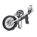 STRiDA EVO Folding Bicycle, Brushed Silver-31722