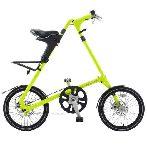 STRiDA EVO Folding Bicycle, Neon Yellow-0