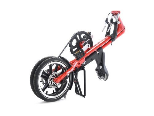 STRiDA LT Folding Bicycle, Red-31733