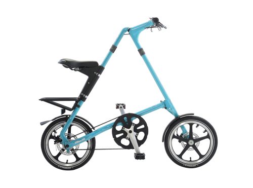 STRiDA LT Folding Bicycle, Turquoise-31736