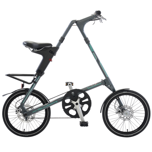 STRiDA SX Folding Bicycle, Grey-0