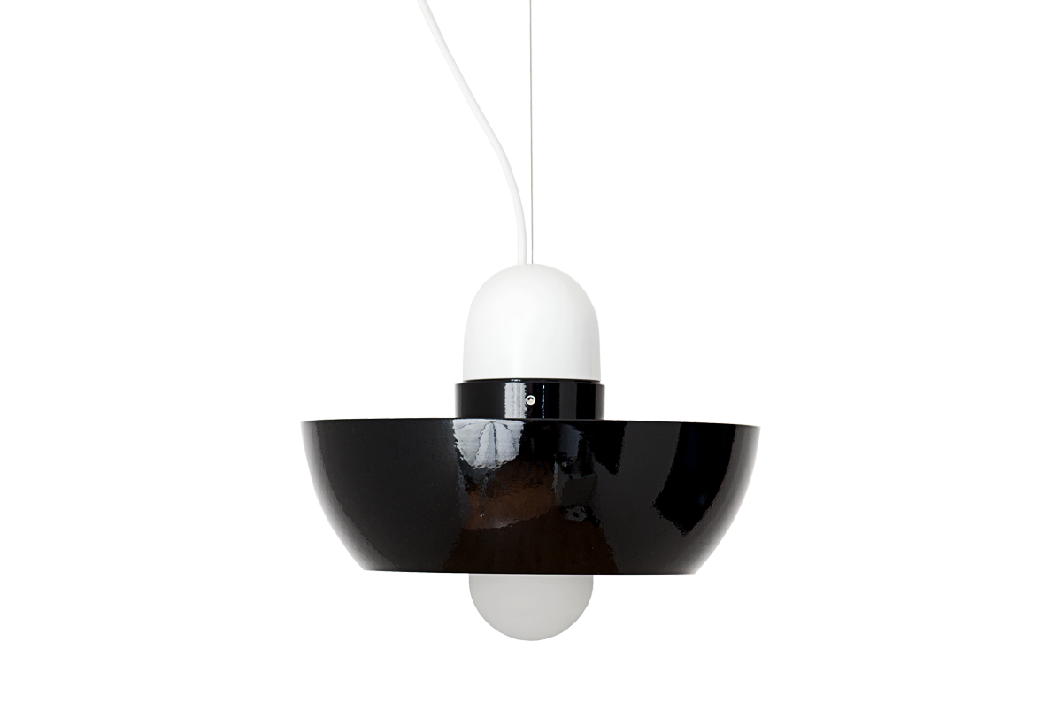 Well Light Planter, White/Black-0