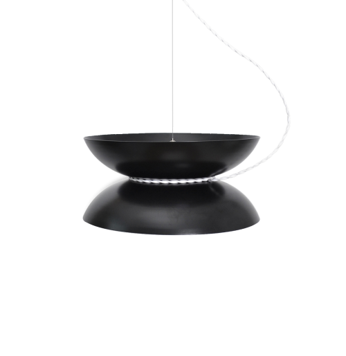 Yoyo Pendant Light, Black-0