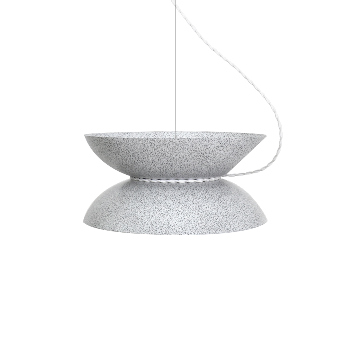 Yoyo Pendant Light, Hammered Grey-0