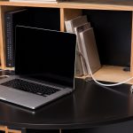 Pill, Wall Mounted Desk in Black-31987