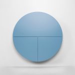 Pill, Wall Mounted Desk in Blue-31977