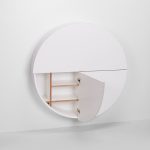 Pill, Wall Mounted Desk in White -31971