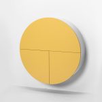Pill, Wall Mounted Desk in Yellow-31997