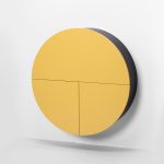 Pill, Wall Mounted Desk in Yellow-31995