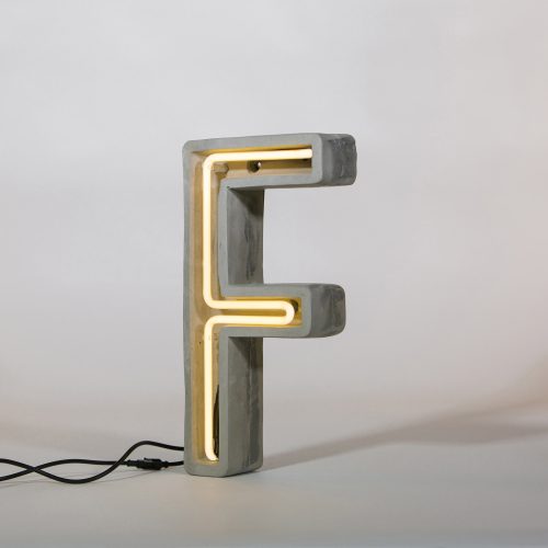 Alphacrete, Concrete Neon Light - F-32175