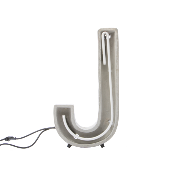 Alphacrete, Concrete Neon Light - J-0