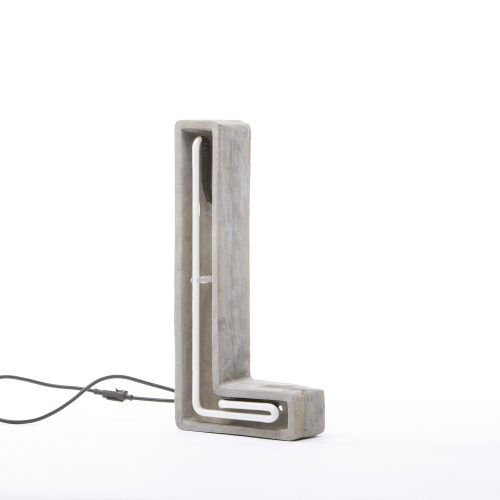 Alphacrete, Concrete Neon Light - L-32205