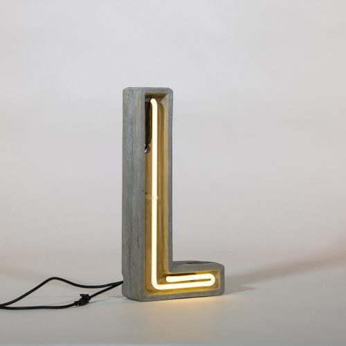 Alphacrete, Concrete Neon Light - L-32202