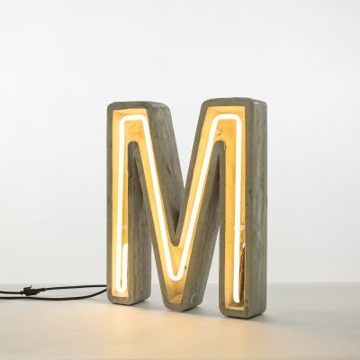 Alphacrete, Concrete Neon Light - M-32214