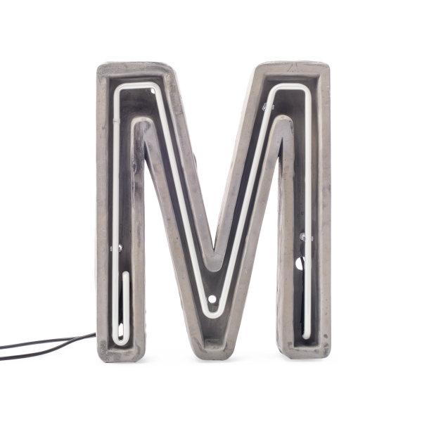 Alphacrete, Concrete Neon Light - M-0