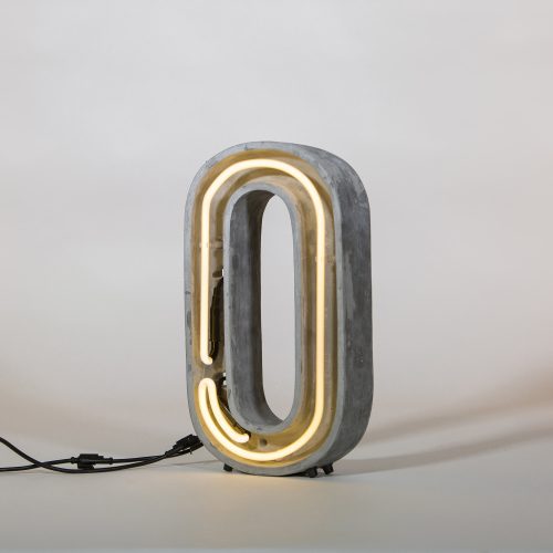 Alphacrete, Concrete Neon Light - O-32313