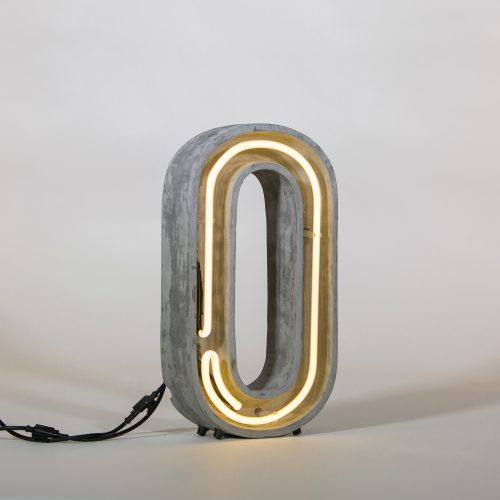 Alphacrete, Concrete Neon Light - O-32311