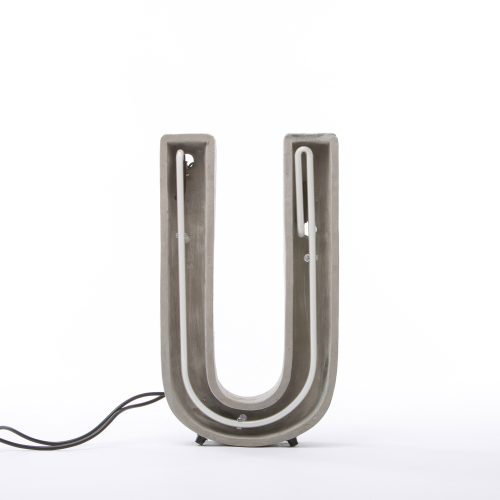 Alphacrete, Concrete Neon Light - U-32258