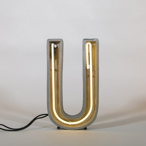 Alphacrete, Concrete Neon Light - U-32257